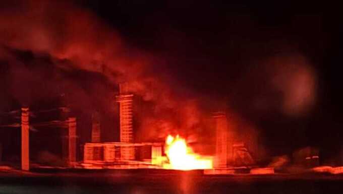 Атака дронов оставила без света более 100 тысяч человек