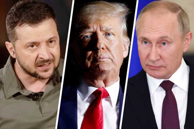 Песков исключил скорую встречу Путина, Трампа и Зеленского