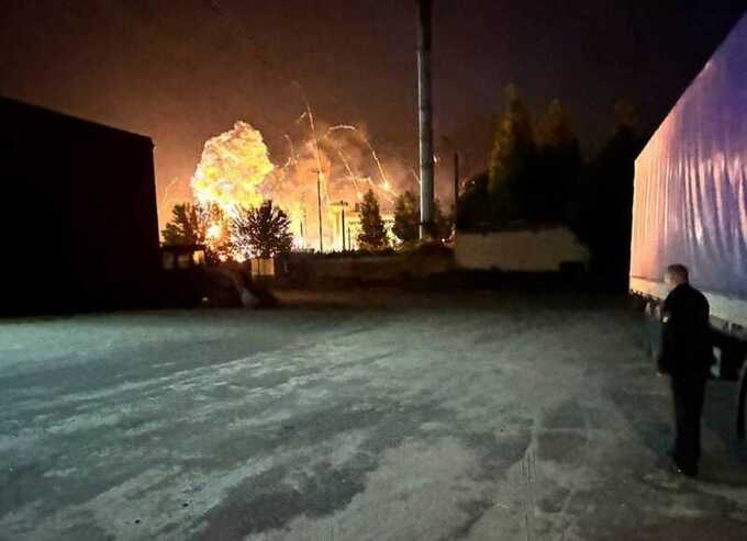 Очевидцы сообщили о взрыве в районе аэропорта Брянска