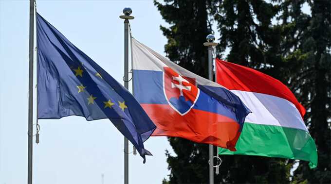 Венгрия и Словакия заблокировали 18-й пакет санкций ЕС против России